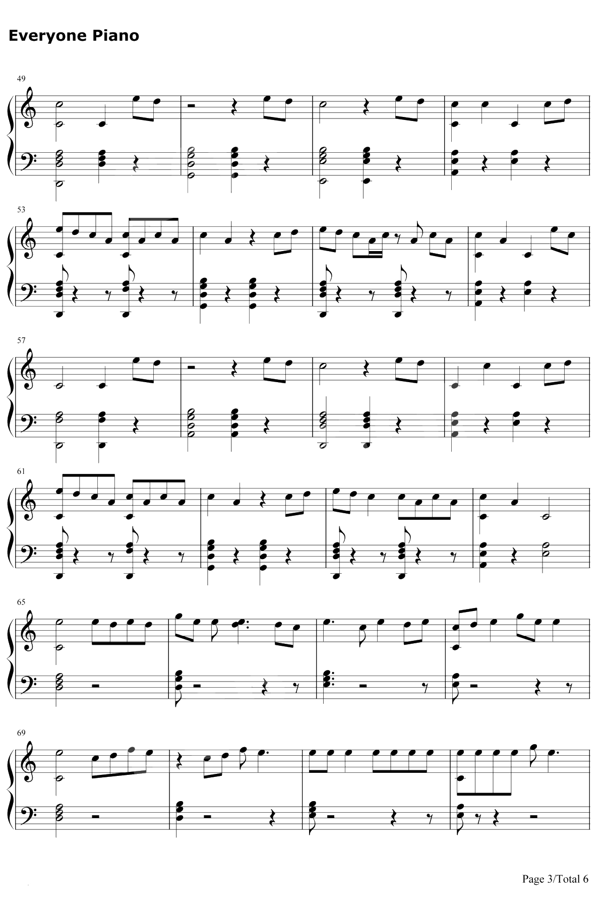 Dawn Of Us钢琴谱-王嘉尔3