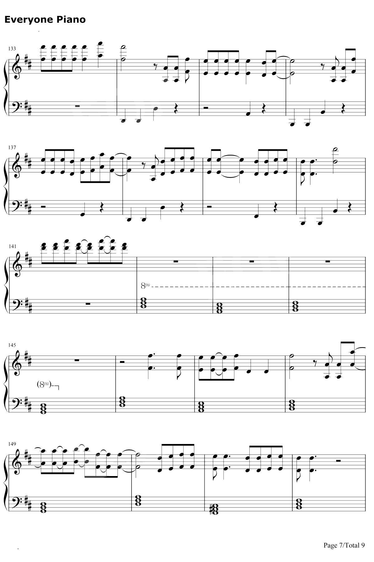 The Greatest Show钢琴谱-Pasek and Paul7