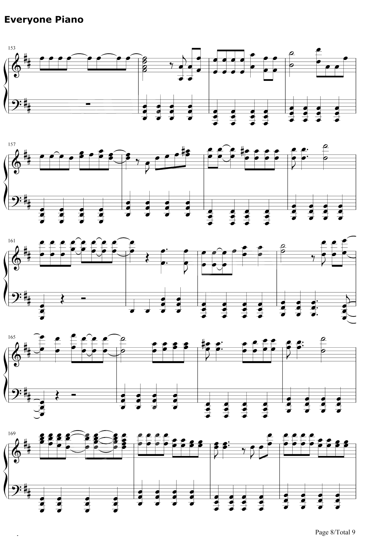 The Greatest Show钢琴谱-Pasek and Paul8