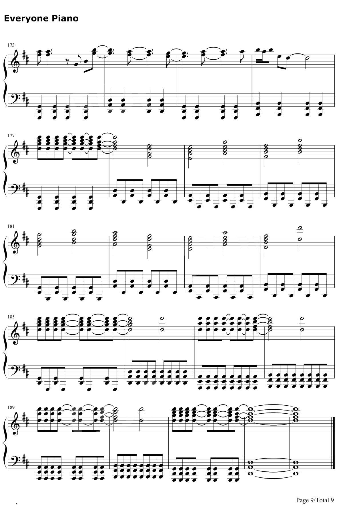 The Greatest Show钢琴谱-Pasek and Paul9