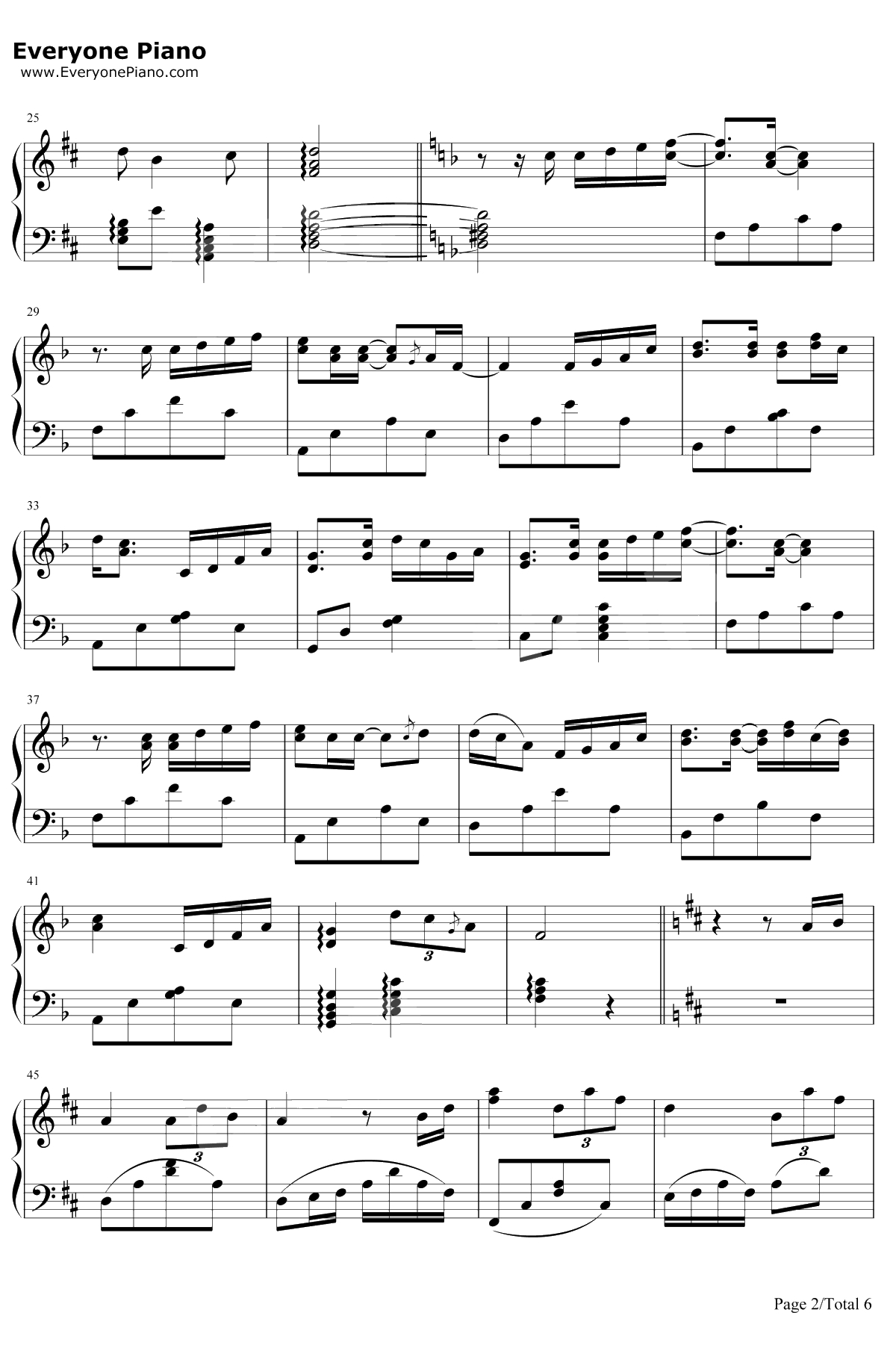 还剩下什么钢琴谱-羽泉/苏慧伦2