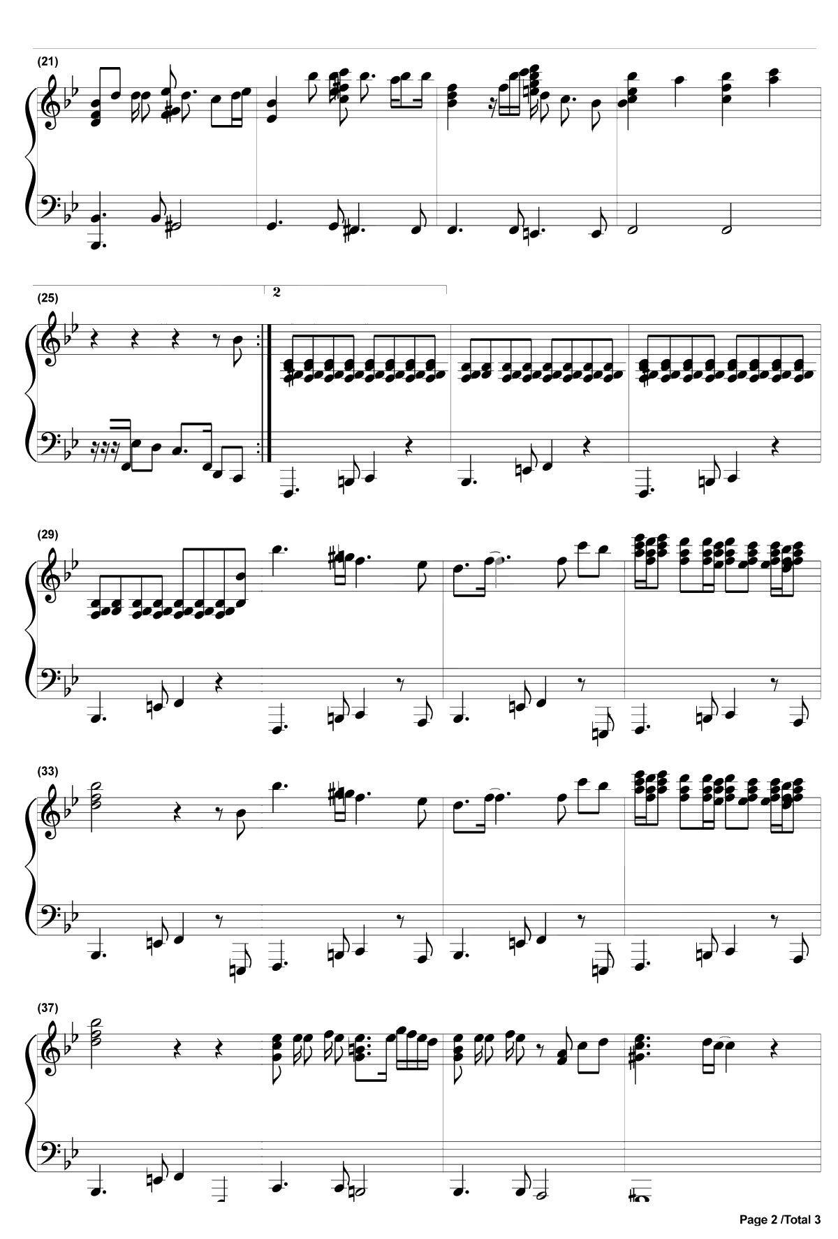 Come On Sweet Death钢琴谱-ARIANNE-新世纪福音战士剧场版2