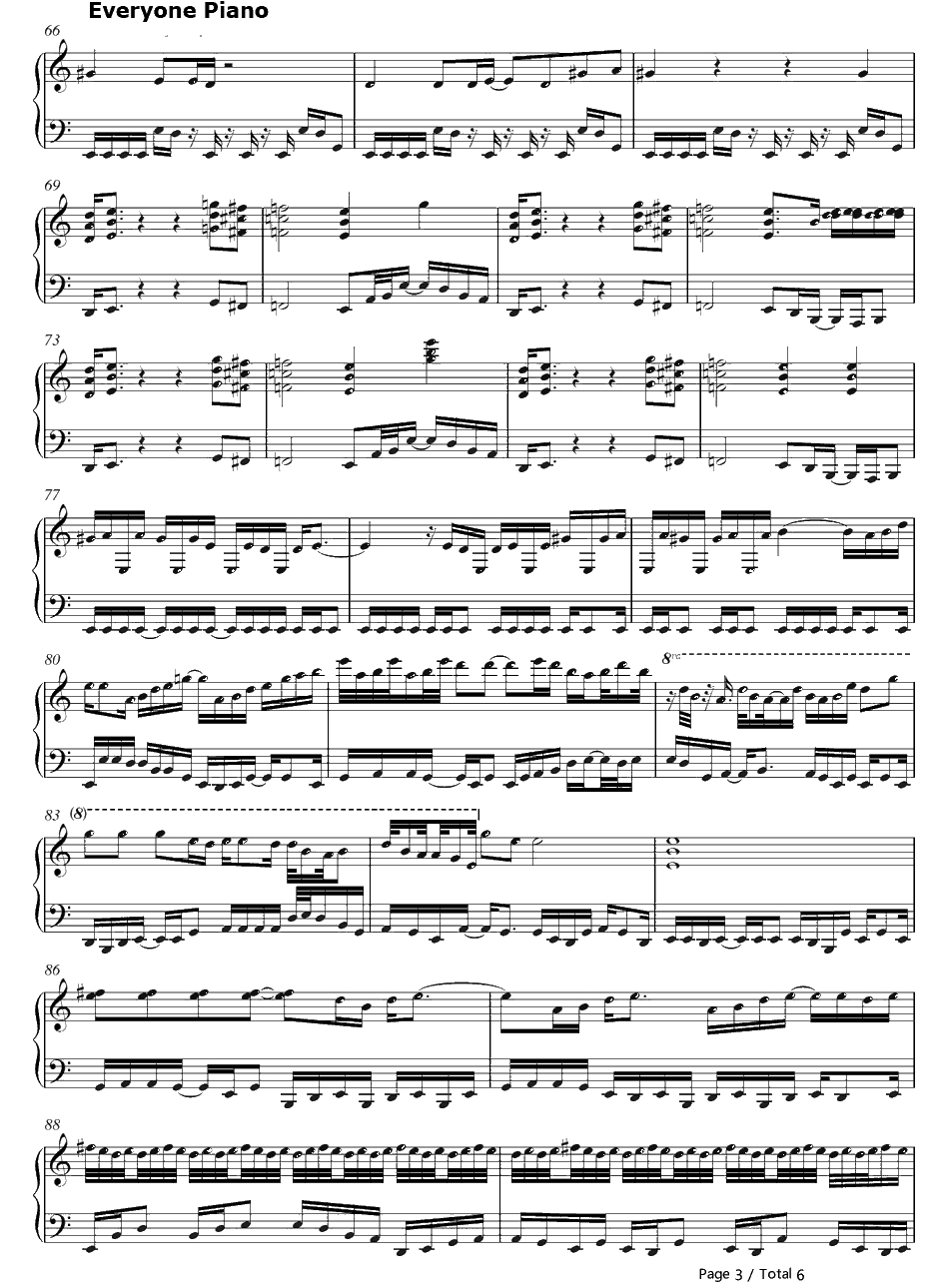 War Pigs钢琴谱-BlackSabbath黑色安息日3