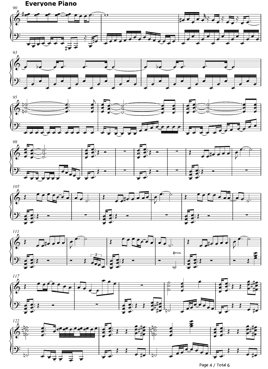 War Pigs钢琴谱-BlackSabbath黑色安息日4