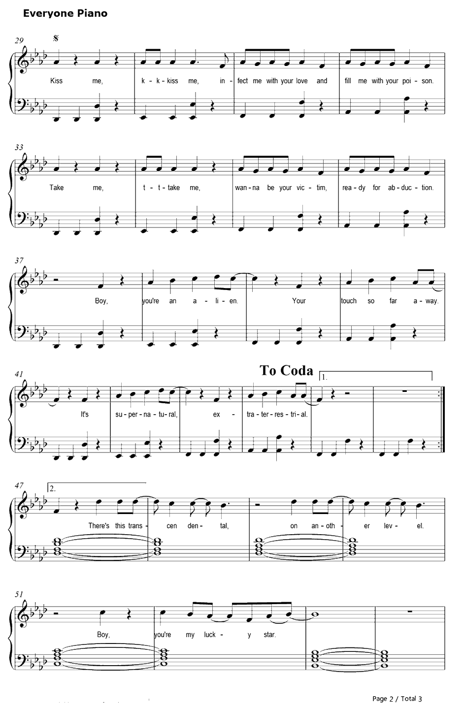 E.T.钢琴谱-KatyPerry2