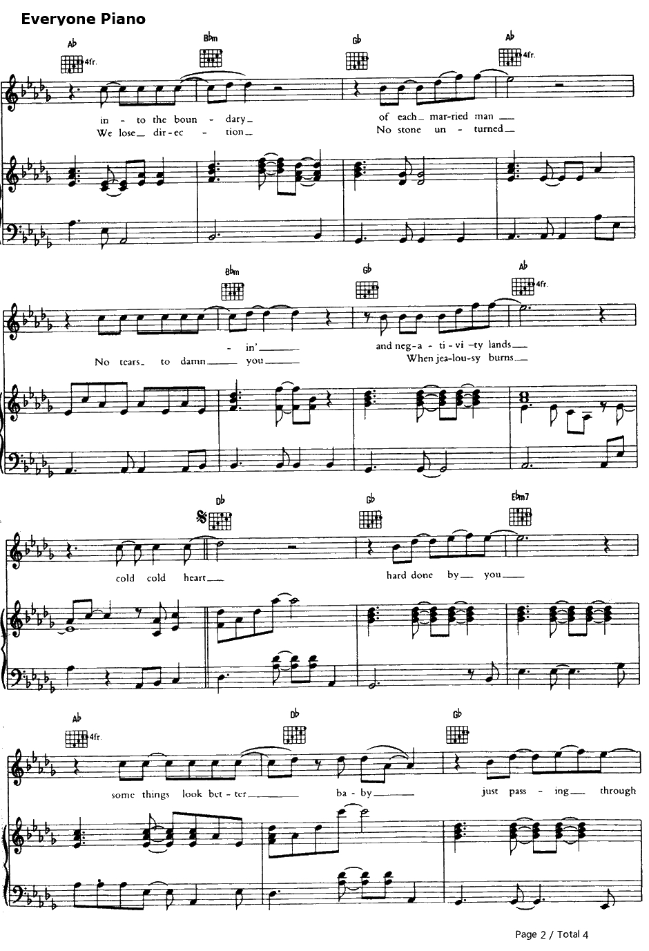 Sacrifice钢琴谱-EltonJohn 2