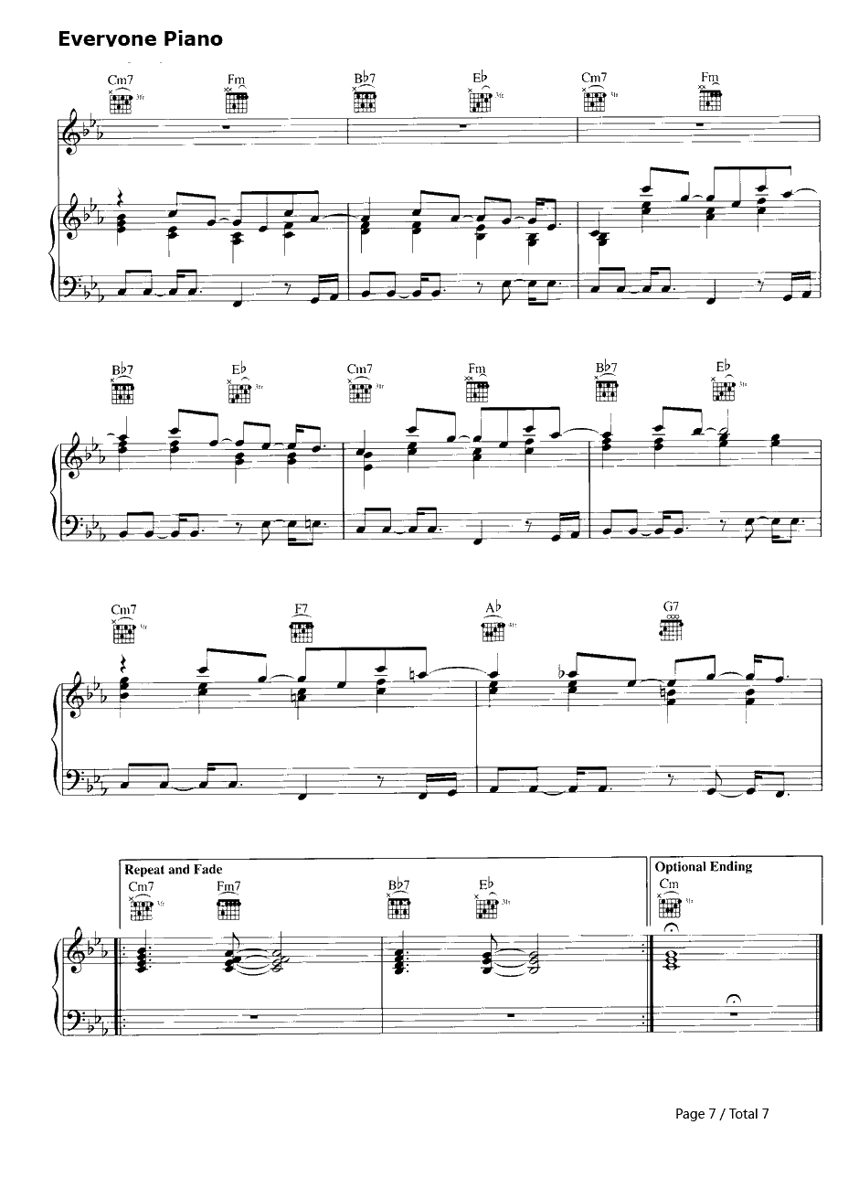 This Love钢琴谱-Maroon57