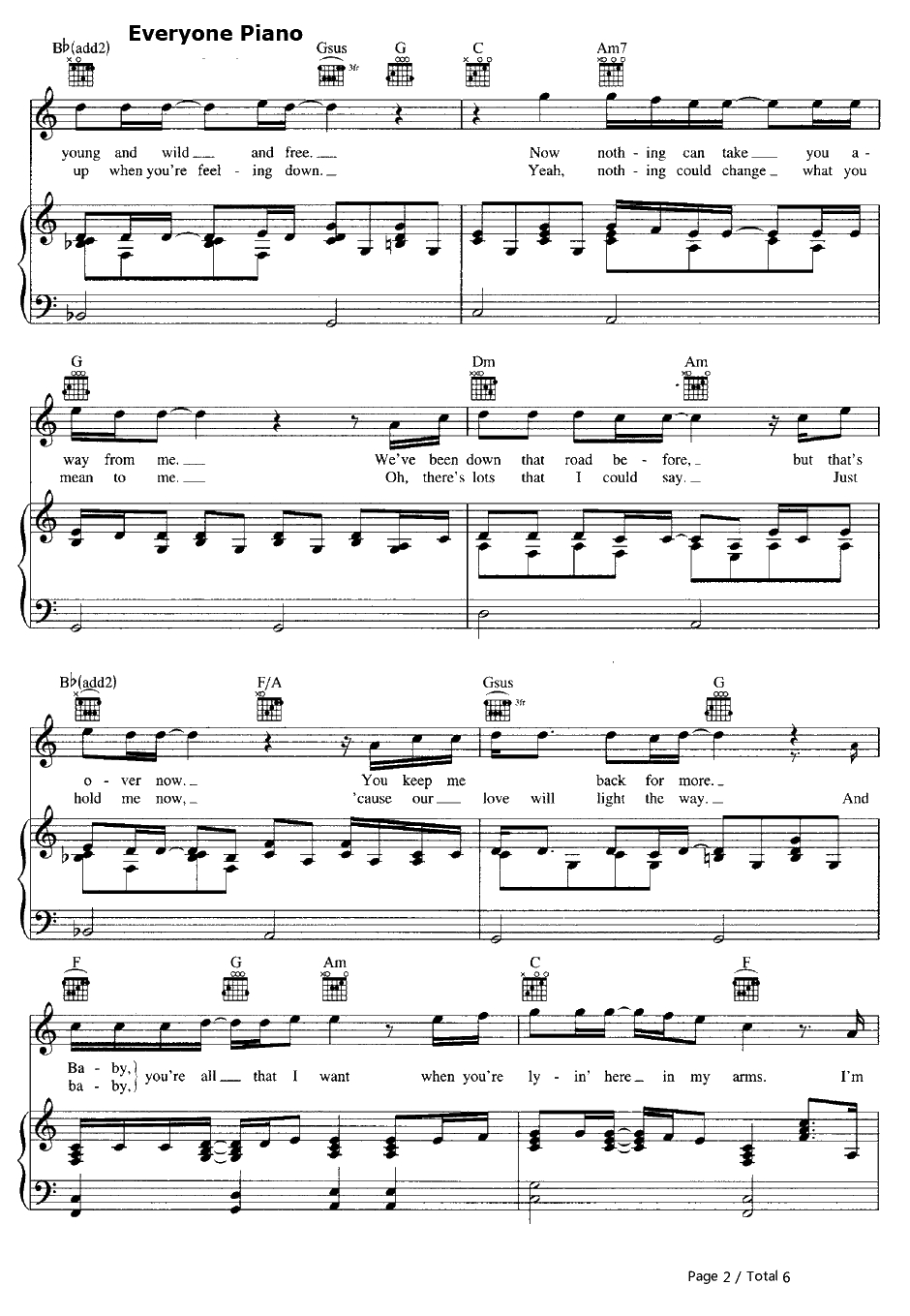 Heaven钢琴谱-BryanAdams2