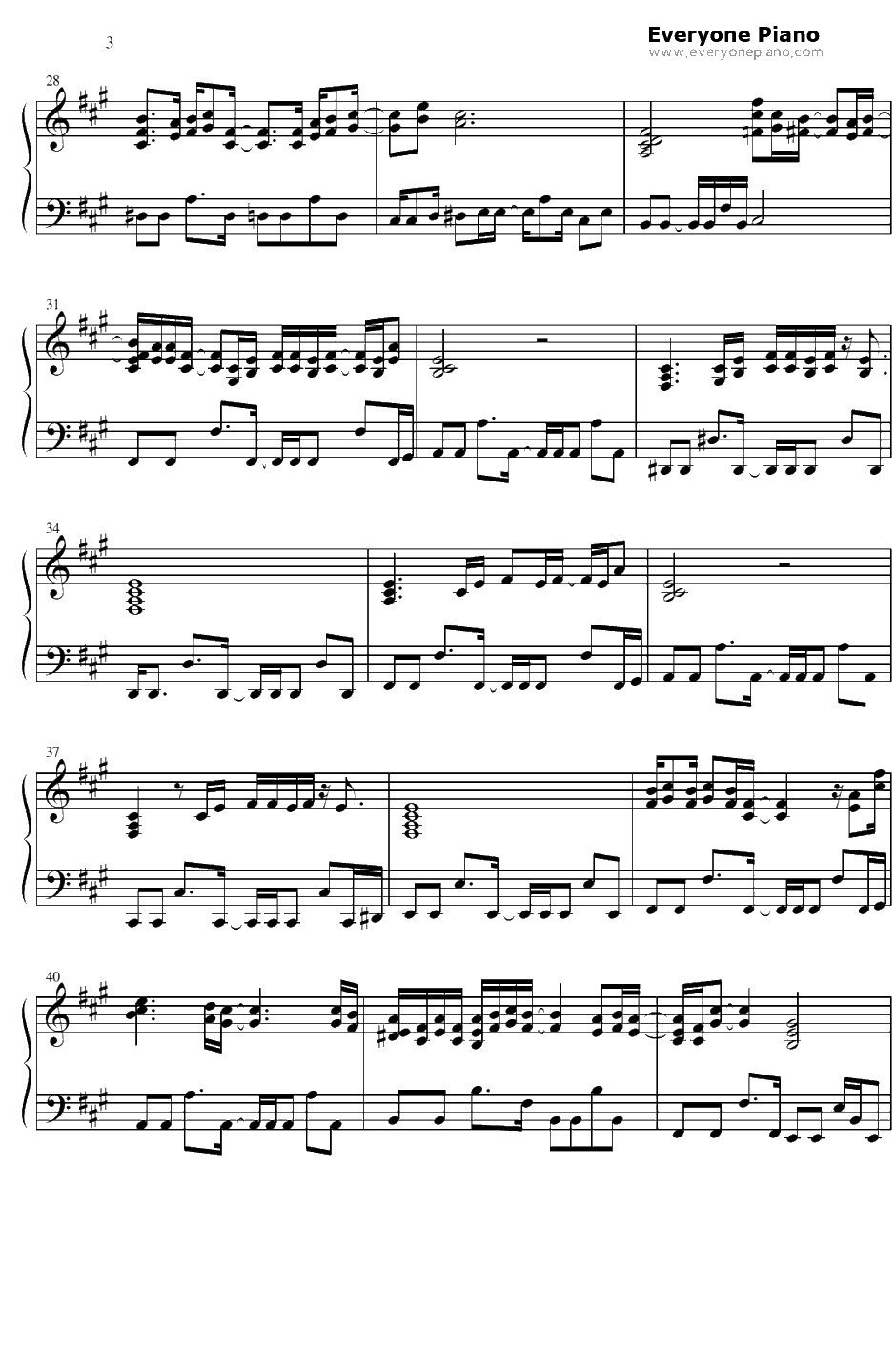 The Real Folk Blues钢琴谱-山根麻衣-星际牛仔ED3