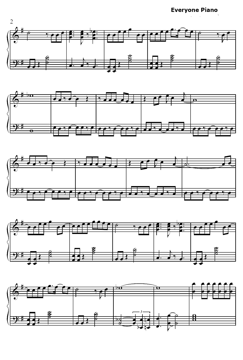 爱をとりもどせ钢琴谱-CrystalKing(クリスタルキング)-北斗神拳OP12