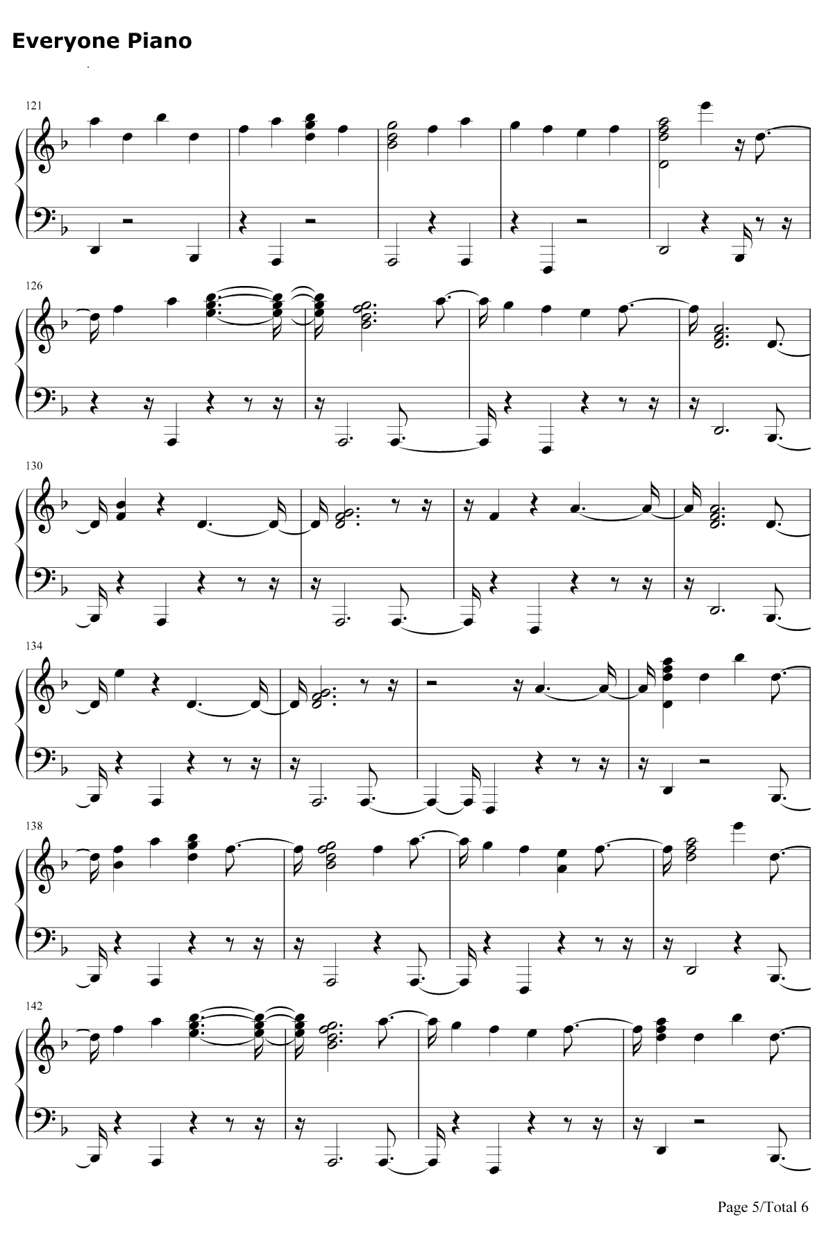 Walk It Talk It钢琴谱-Migos / Drake5