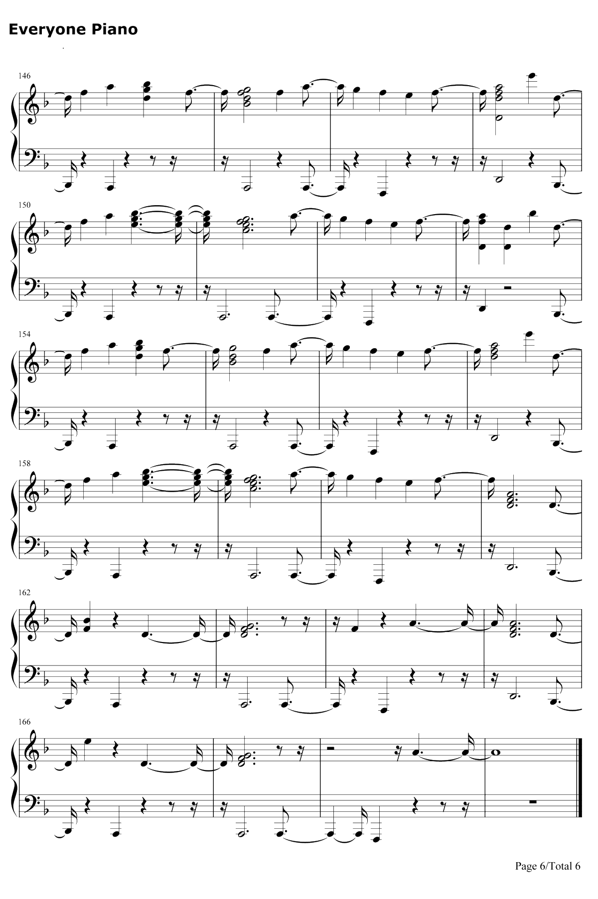 Walk It Talk It钢琴谱-Migos / Drake6