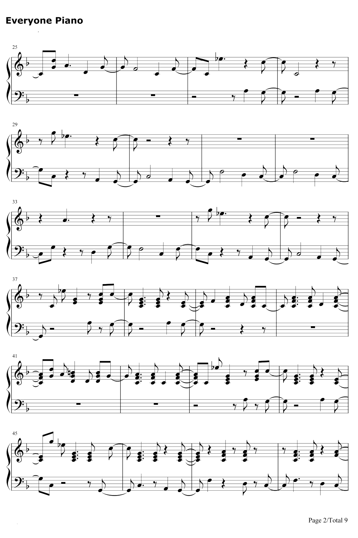 Man Of The Woods钢琴谱-Justin Timberlake2