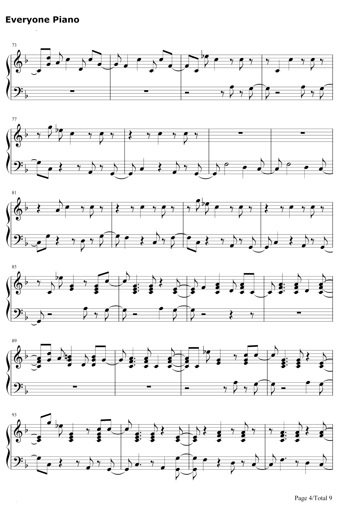 Man Of The Woods钢琴谱-Justin Timberlake4