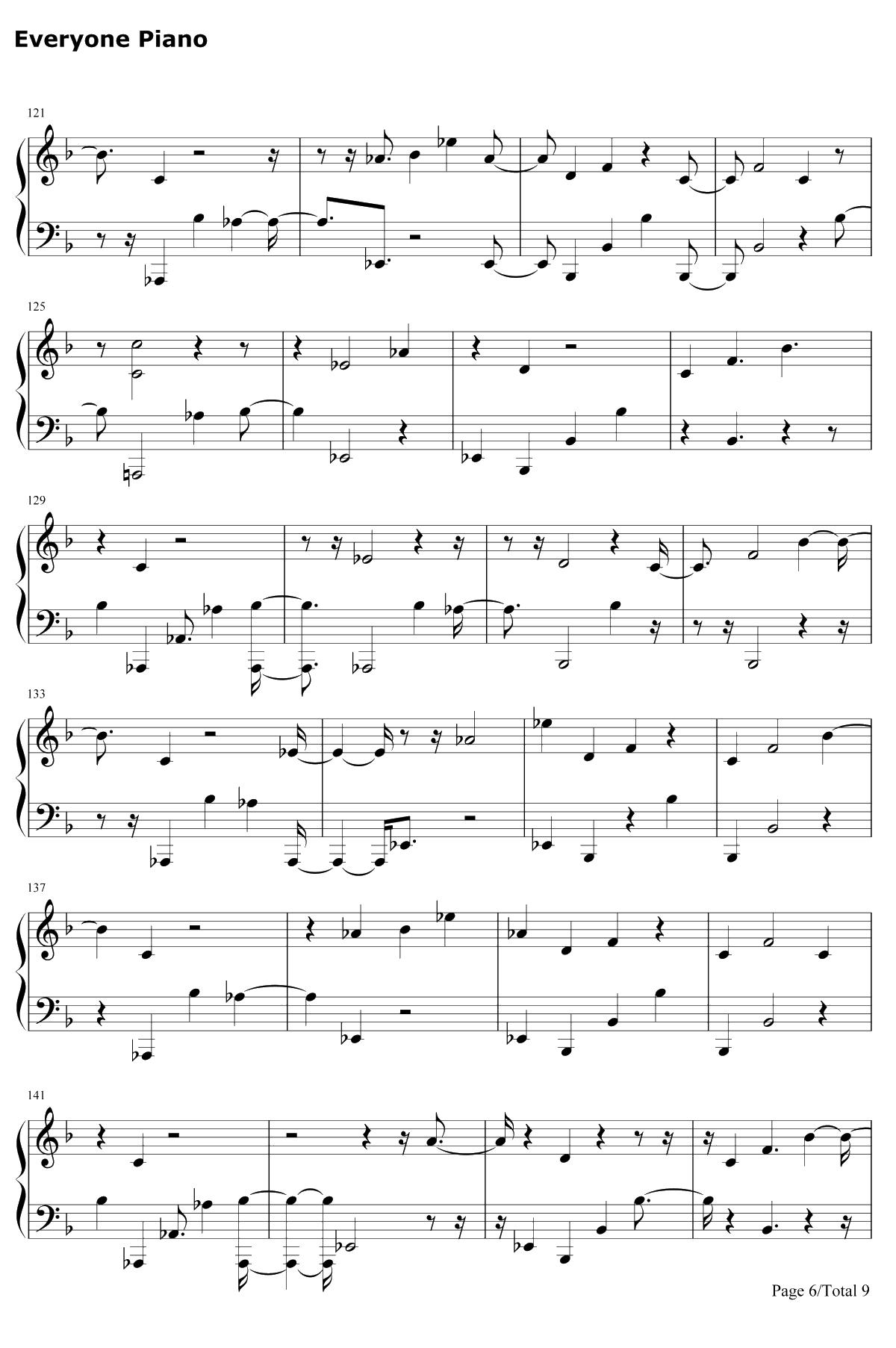 Man Of The Woods钢琴谱-Justin Timberlake6