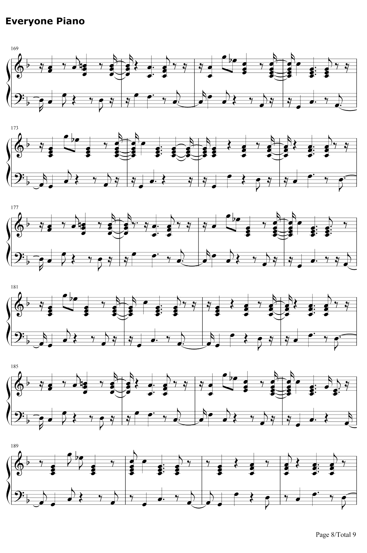 Man Of The Woods钢琴谱-Justin Timberlake8