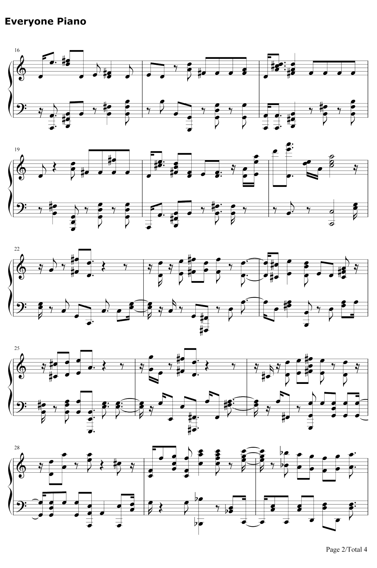 動く動く钢琴谱-水瀬いのり久保ユリカ2