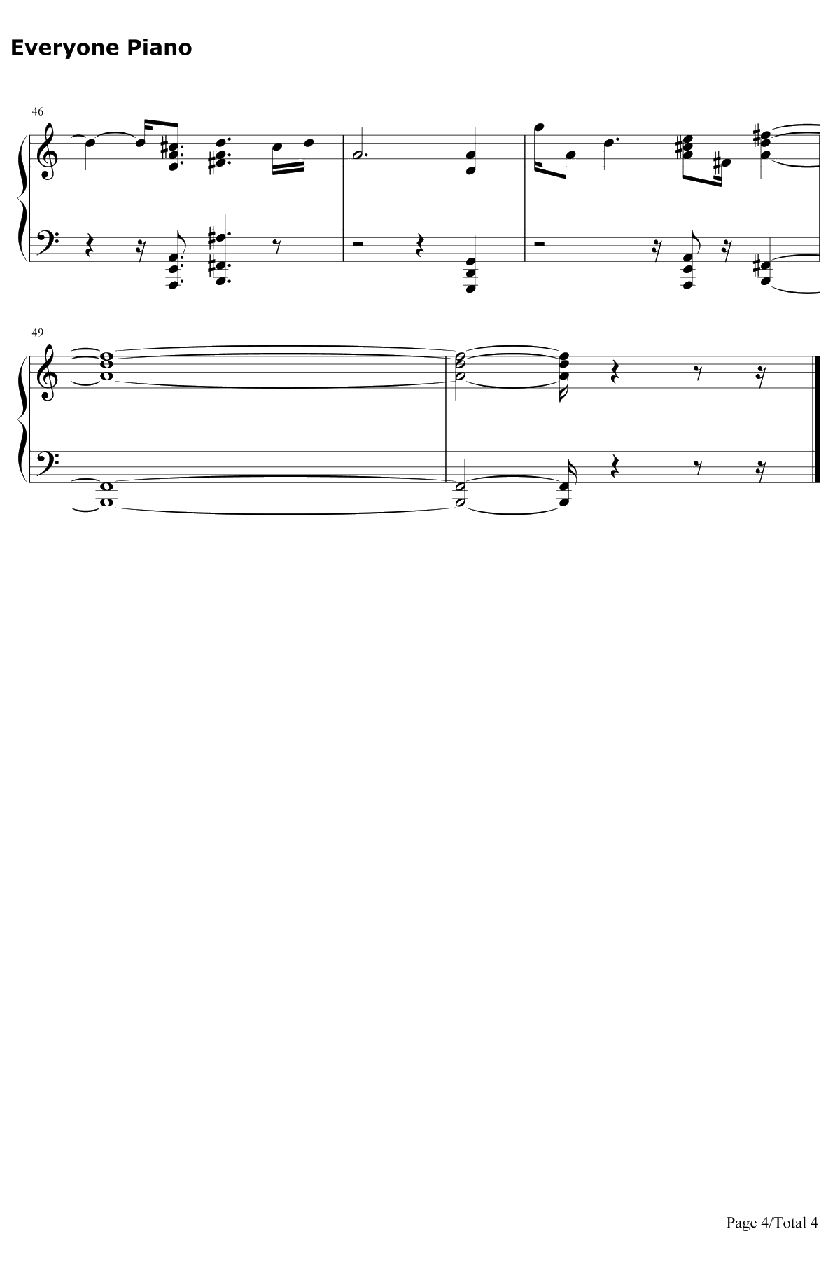 動く動く钢琴谱-水瀬いのり久保ユリカ4