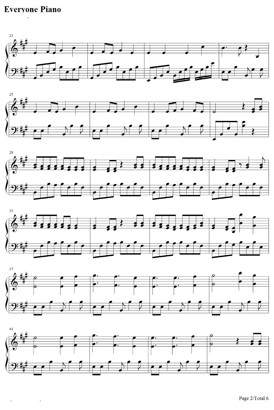 Single Ladies钢琴谱-Beyonce2