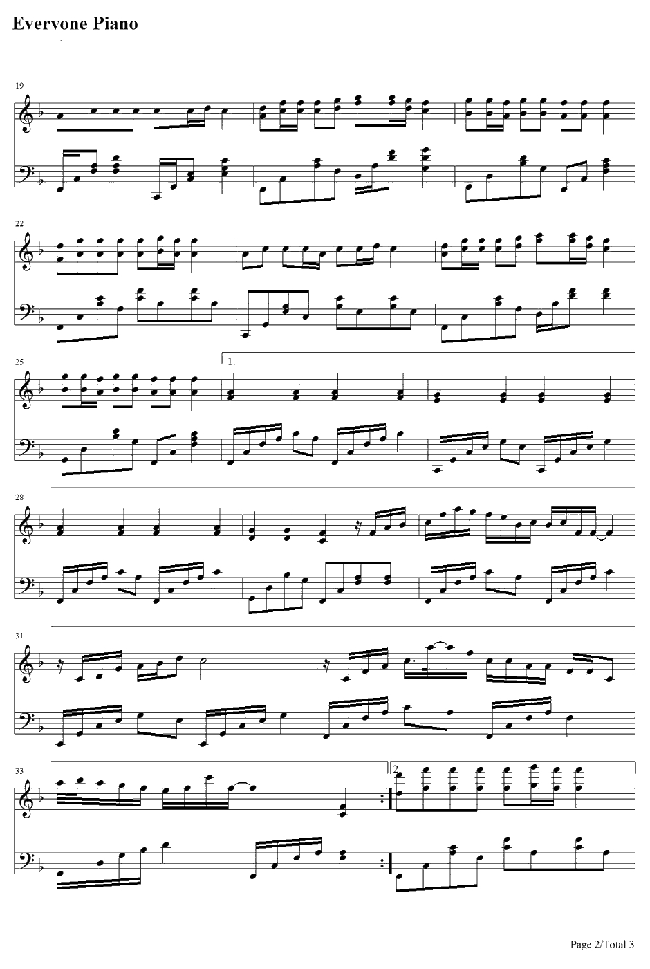 习大大爱着彭麻麻钢琴谱-宋志刚2