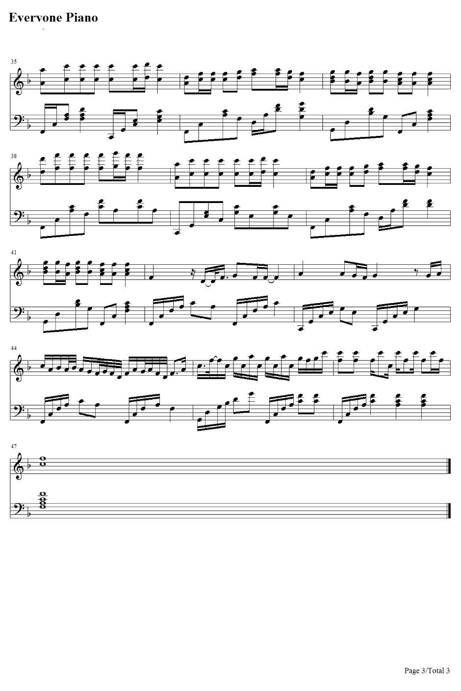 习大大爱着彭麻麻钢琴谱-宋志刚3