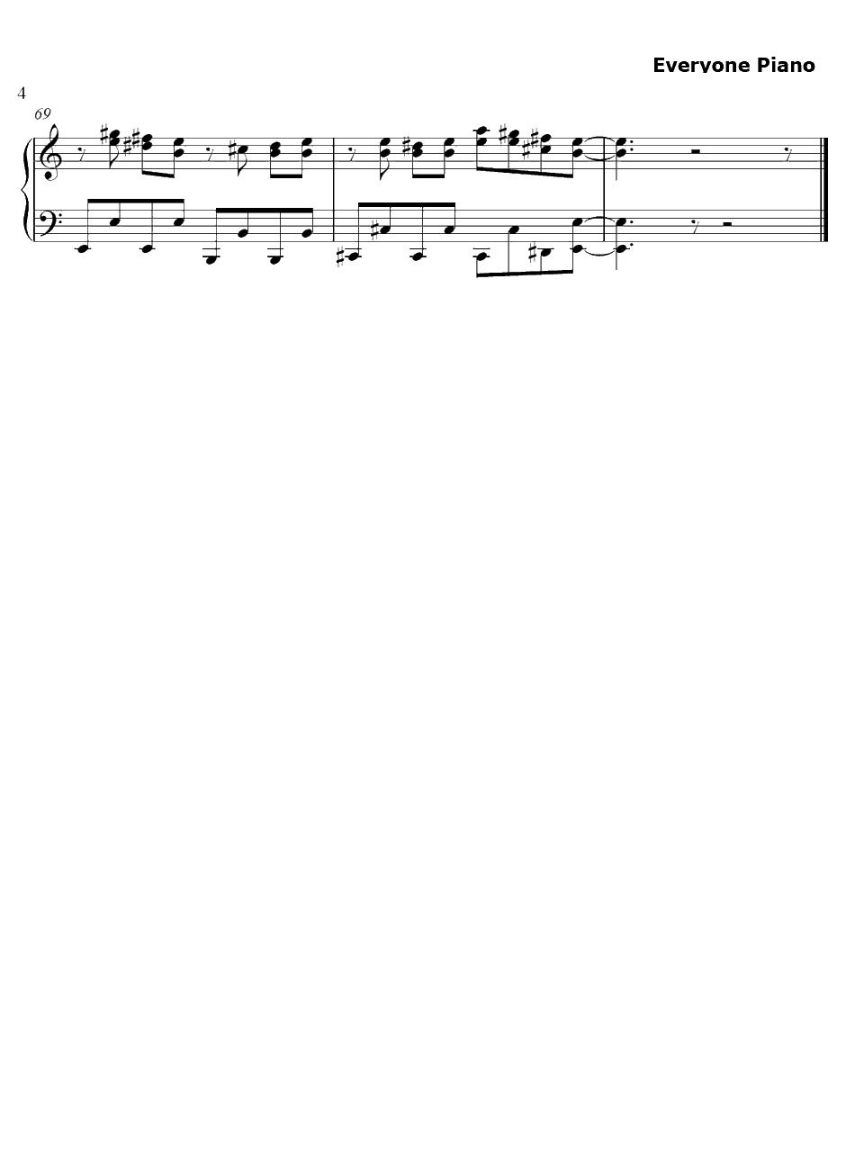 すーぱーあふぇくしょん钢琴谱-栗林美奈实、桥本みゆき、飞兰、美郷あき、yozuca*、rino-CarnivalPhantasmOP4