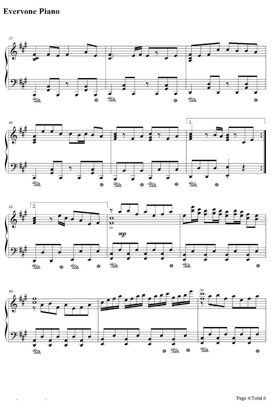 隅田川夏恋歌钢琴谱-seiya-muraifeat.ALT-JubeatOST4