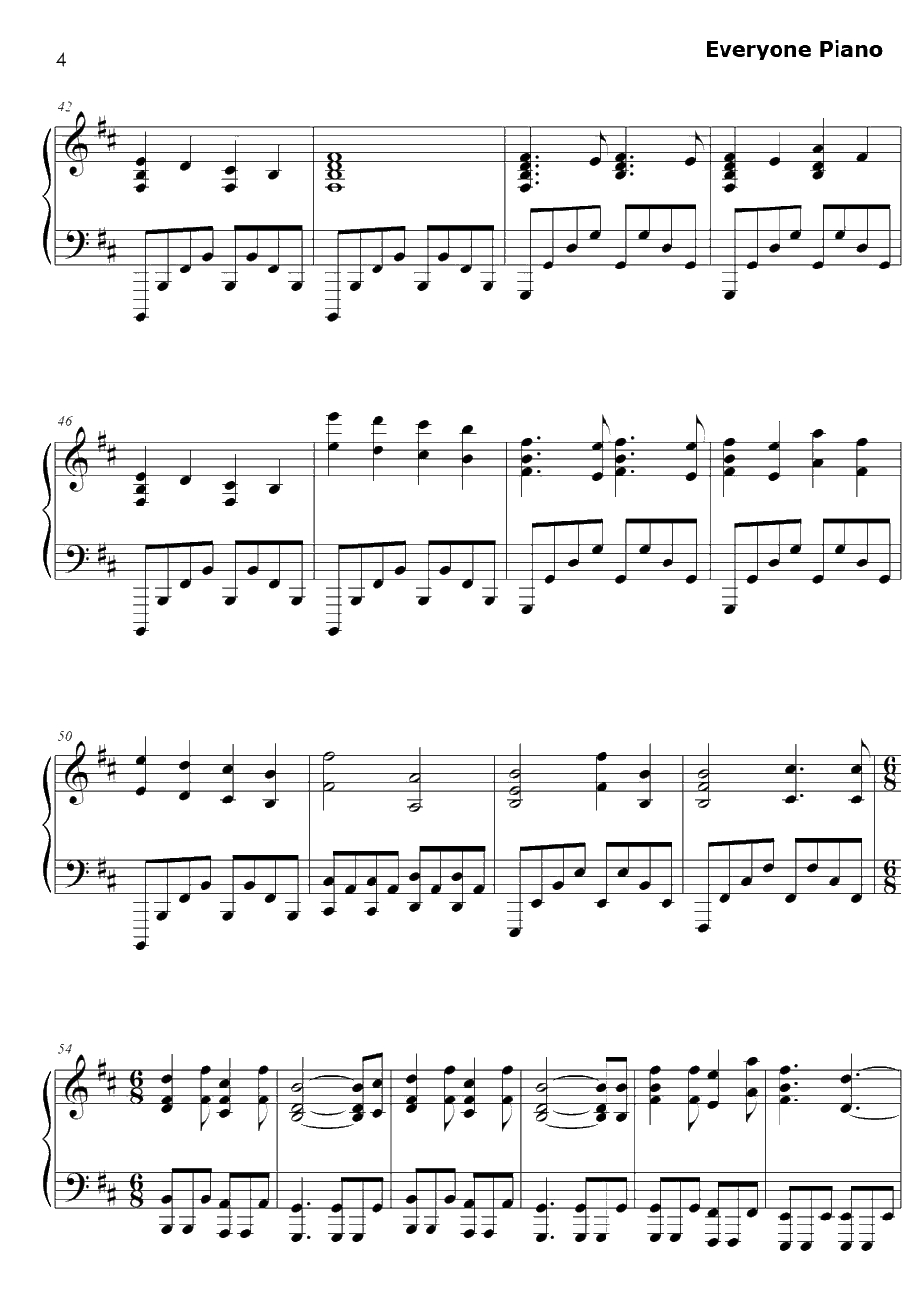 Great escape钢琴谱-CinemaStaff-进击的巨人ED24