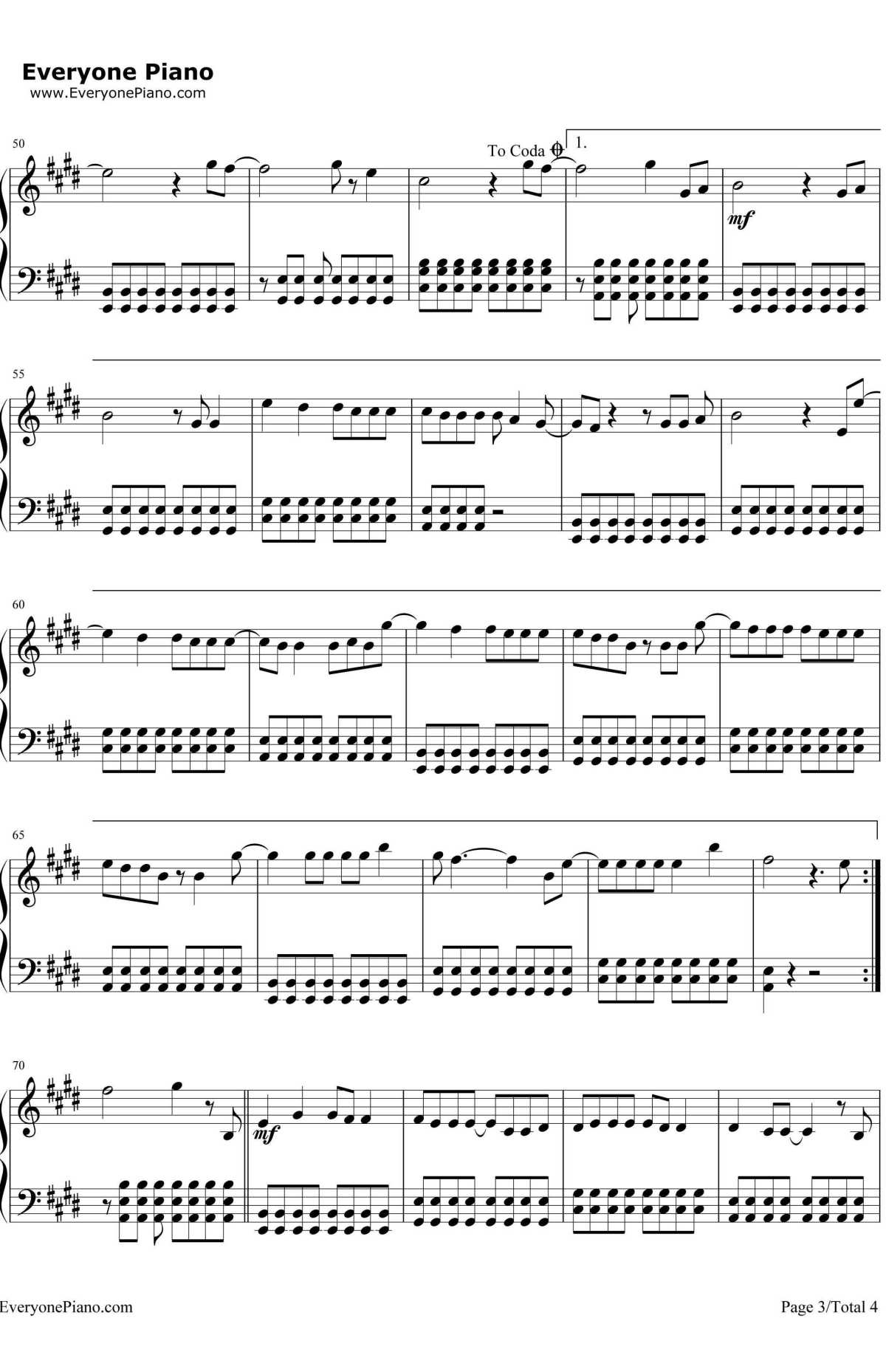 She Looks So Perfect钢琴谱-5SecondsofSummer3