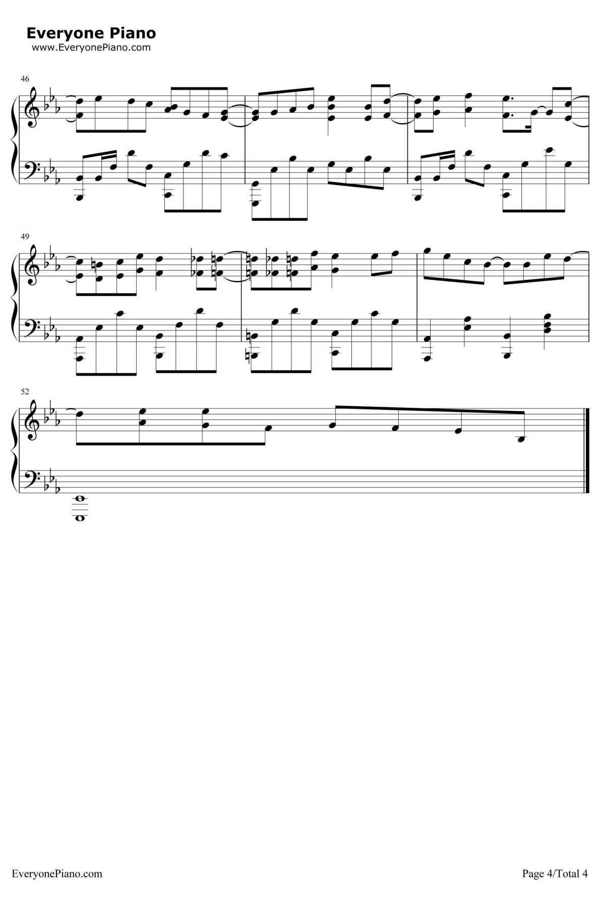 Ray钢琴谱-BumpofChicken&初音ミク-BumpofChickenand初音ミク4