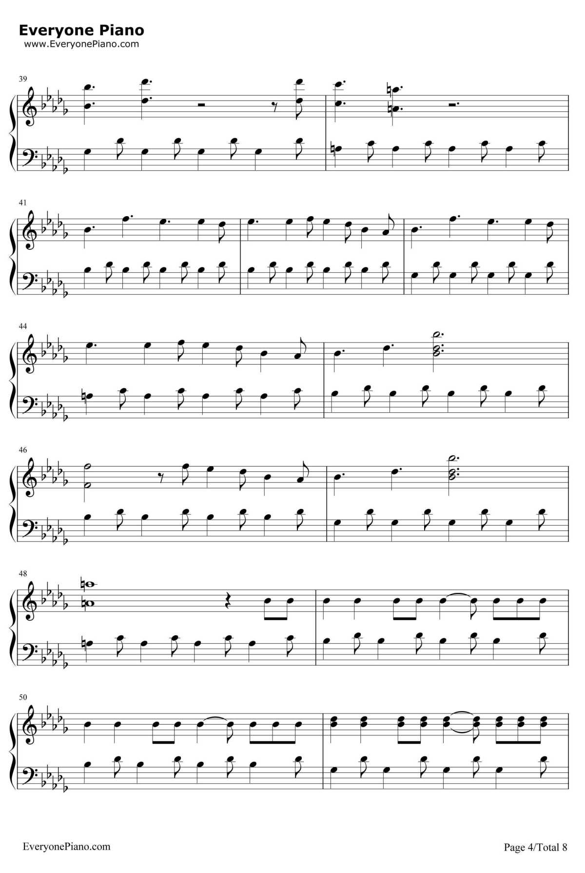 Believer钢琴谱-ImagineDragons4