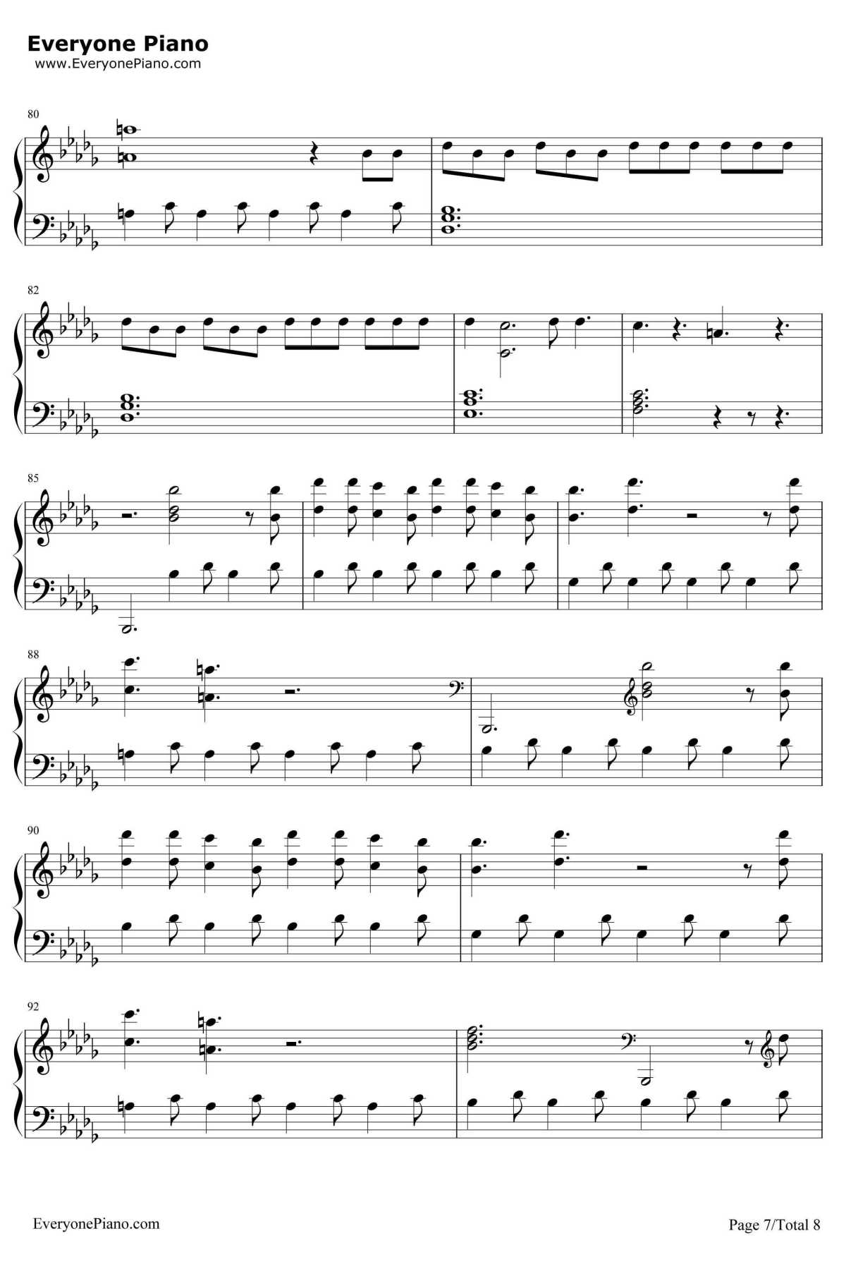 Believer钢琴谱-ImagineDragons7