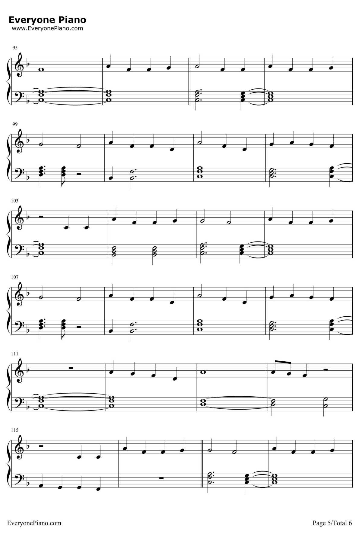 Body Like a Back Road钢琴谱-SamHunt5