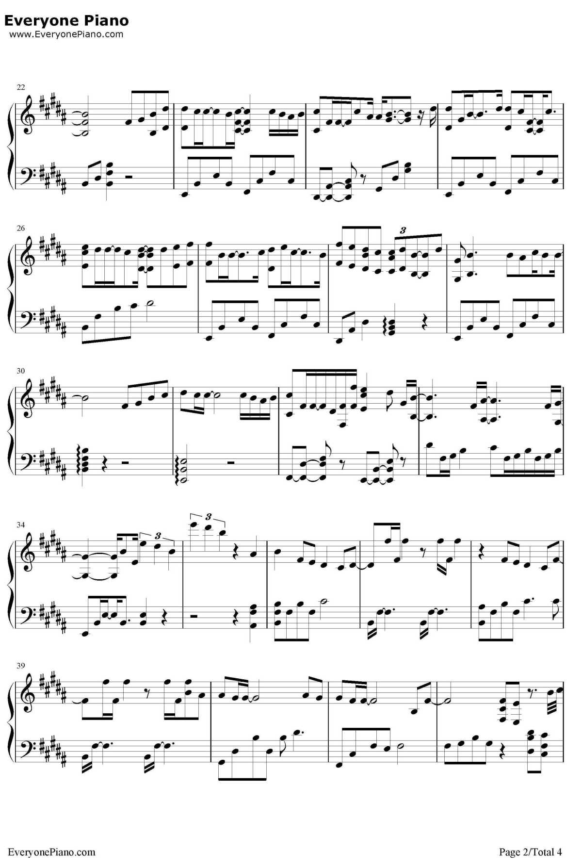 梦钢琴谱-王博文-不可抗力之男仆的秘密插曲2