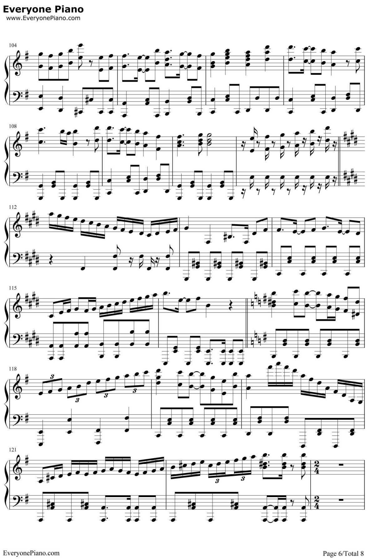 Clockwork Planet钢琴谱-fripSide-时钟机关之星OP6