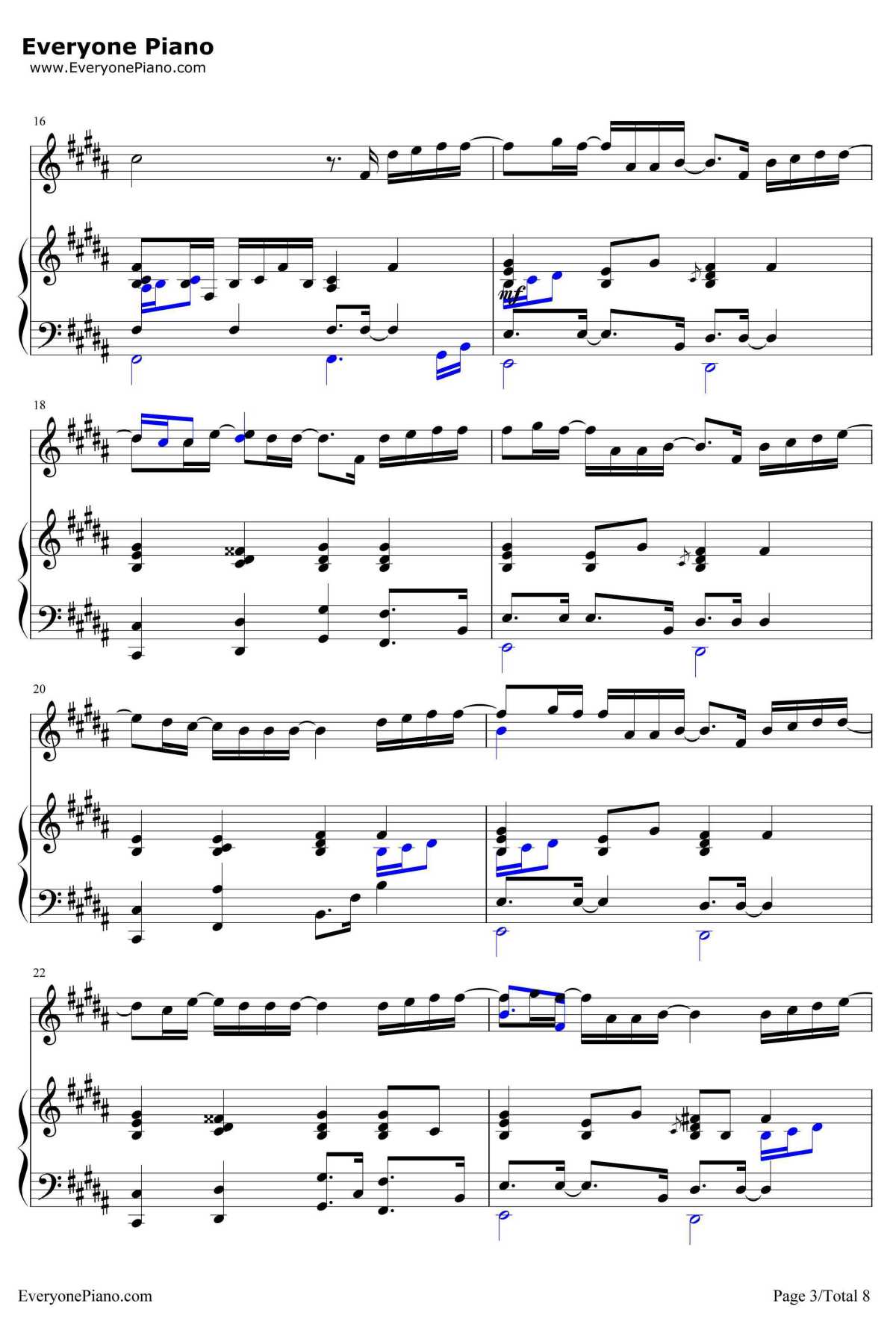 虹钢琴谱-二宫和也3