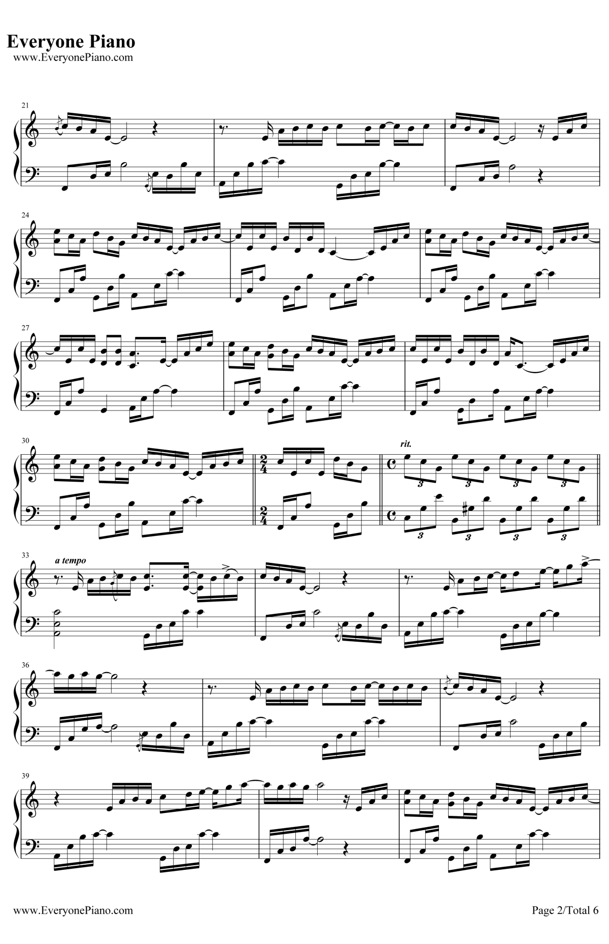 Longing Love钢琴谱-GeorgeWinston乔治温斯顿2