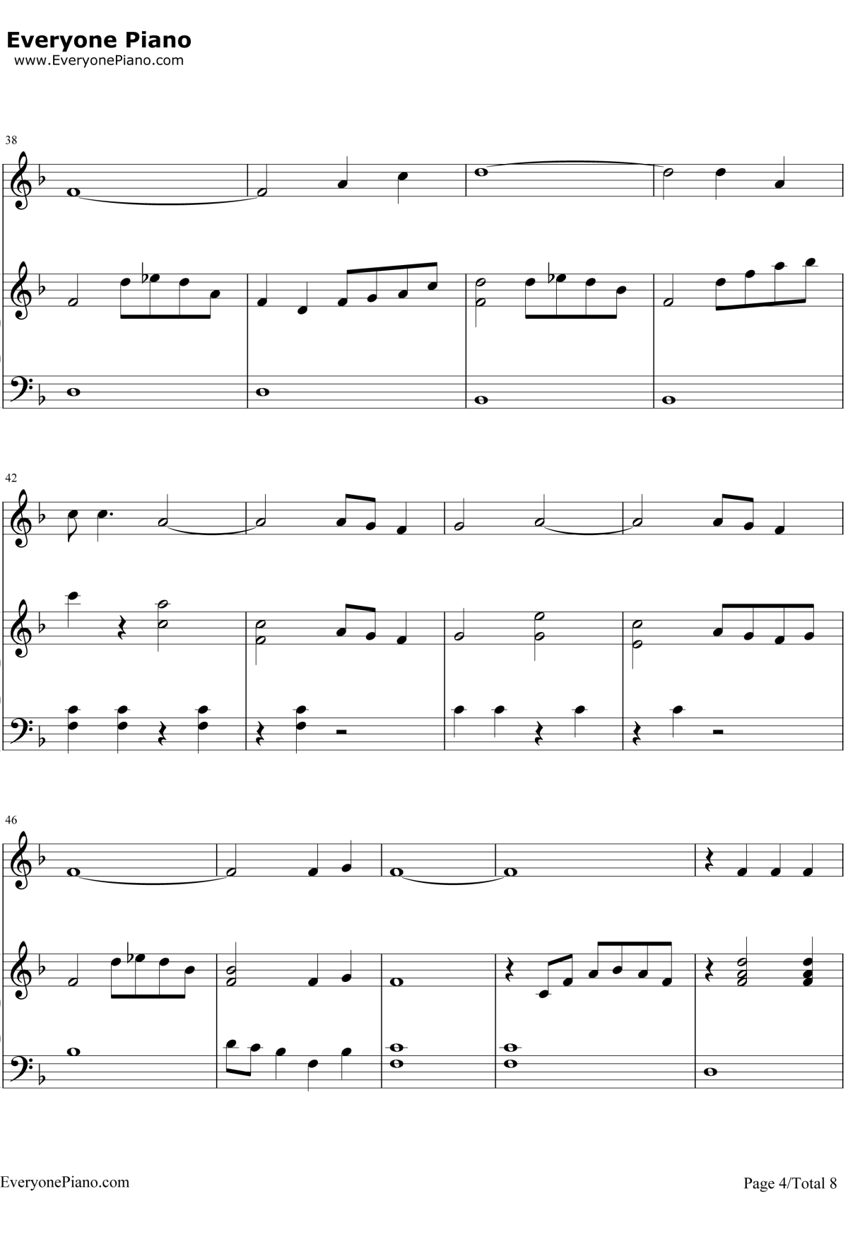 家乡的路钢琴谱-月岛雫本名阳子-侧耳倾听主题曲-宫崎骏动漫4