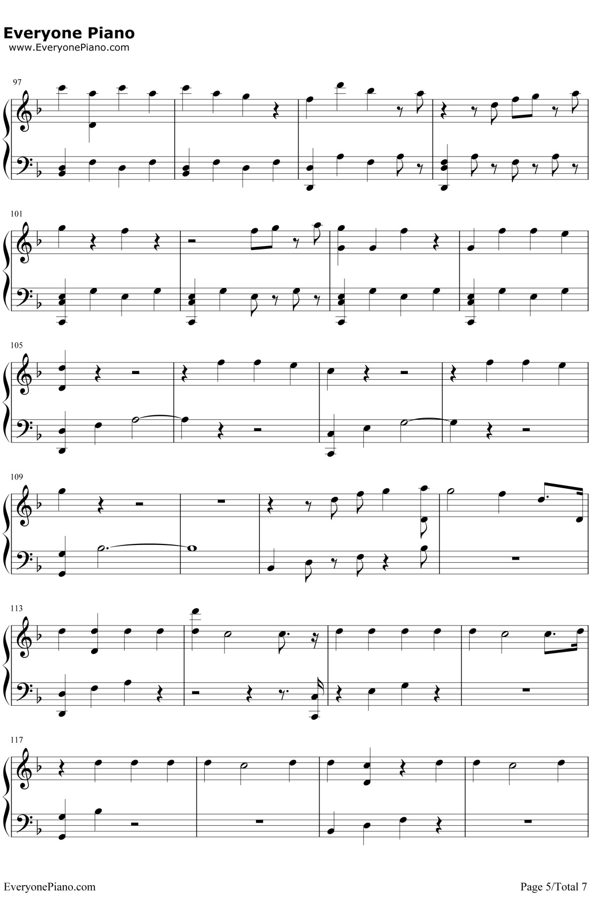 Dead钢琴谱-MadisonBeer5