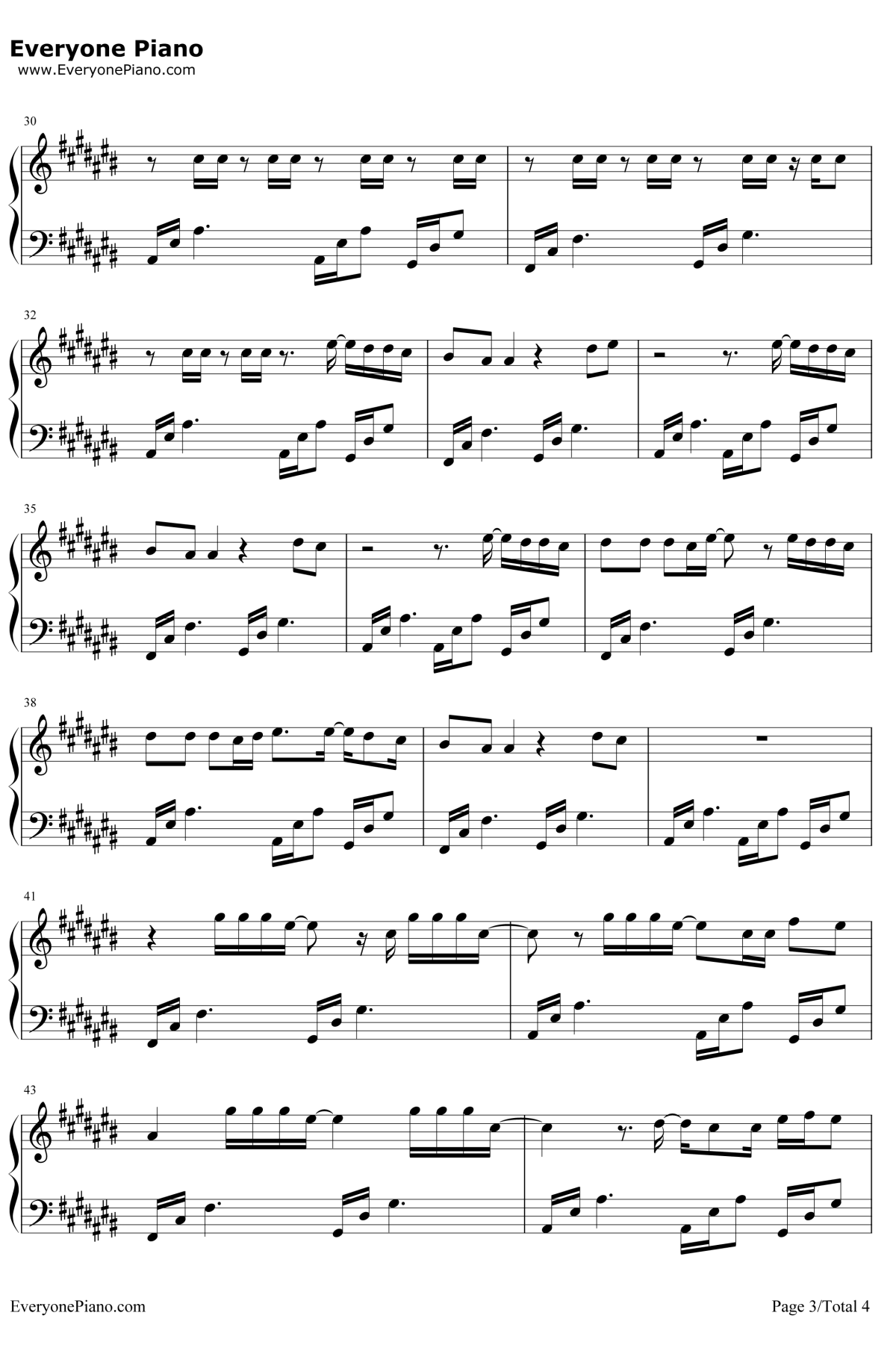 This Town钢琴谱-KygoSashaSloan3