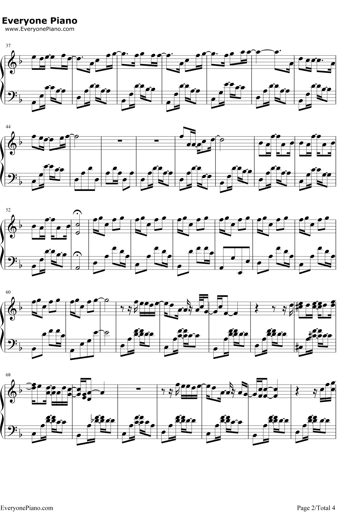 Release My Soul钢琴谱-AimeeBlackschleger-罪恶王冠OST2