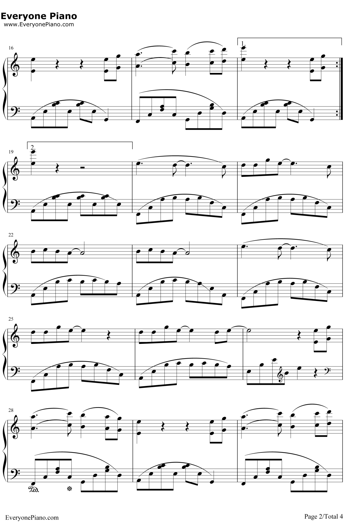 重回心灵花园钢琴谱-AndemundOrchestra-ReturningHeartGarden2