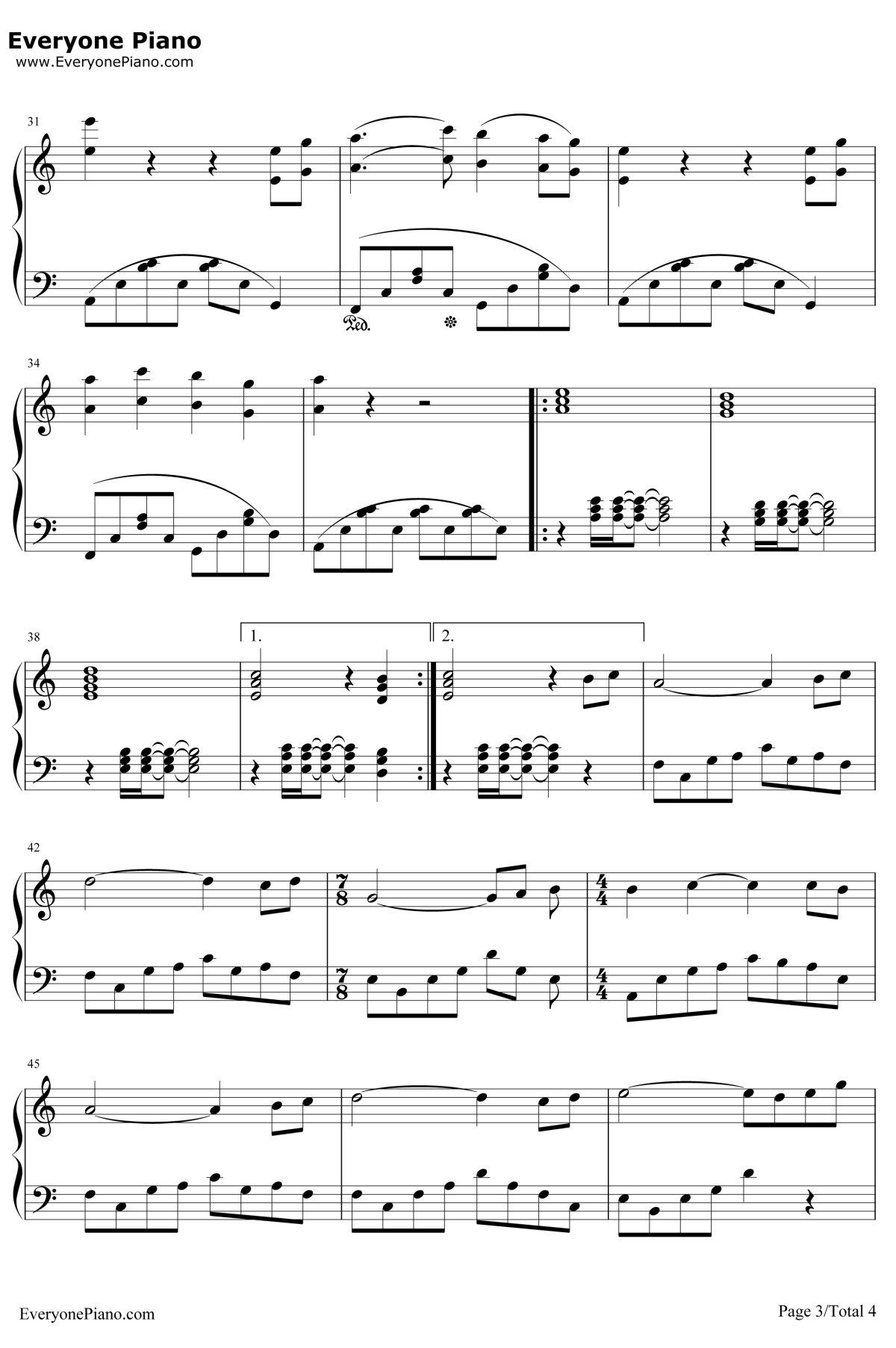 重回心灵花园钢琴谱-AndemundOrchestra-ReturningHeartGarden3