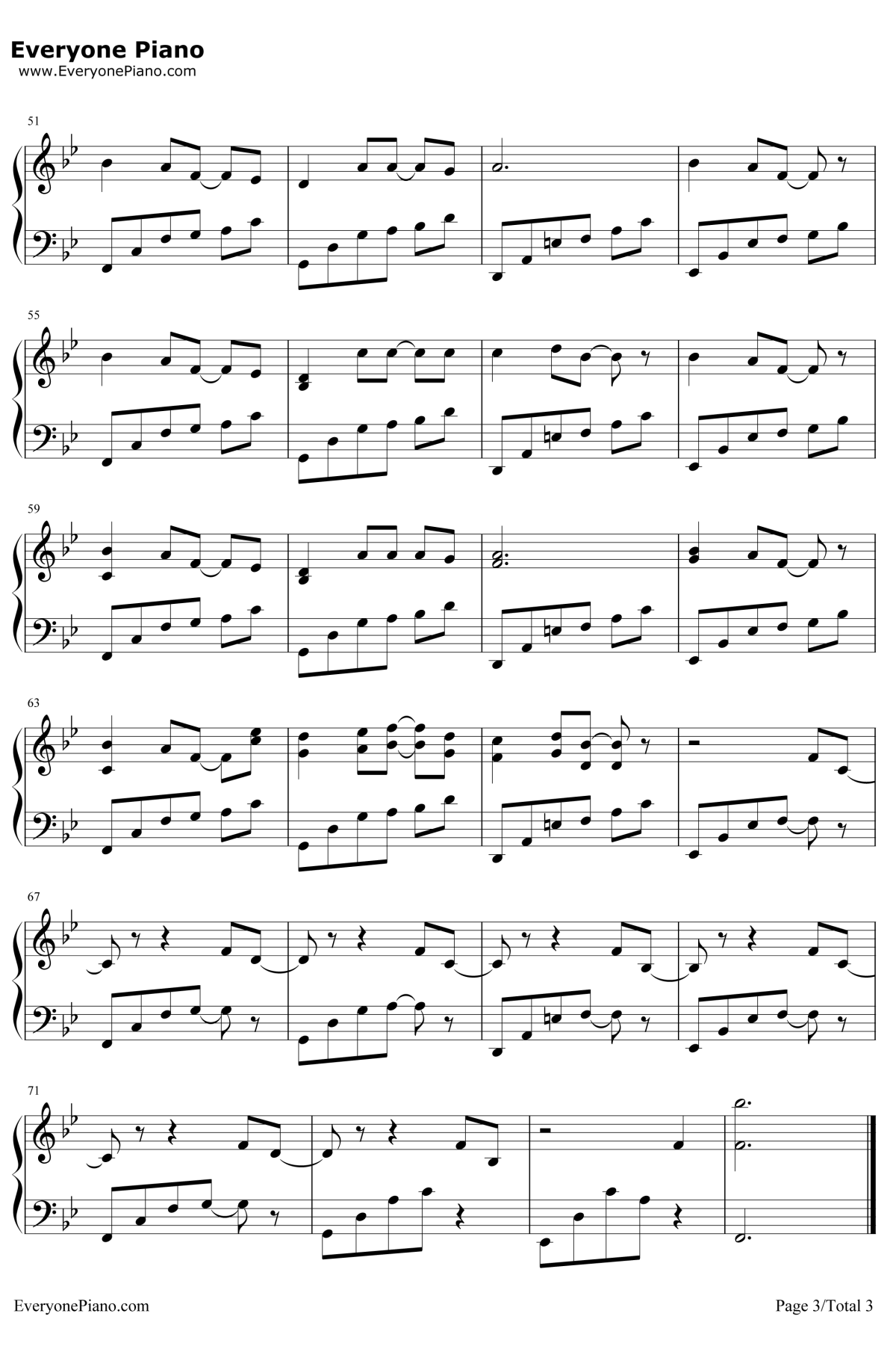 Eternity Memory of Light waves钢琴谱-松枝贺子-最终幻想X-2OST3