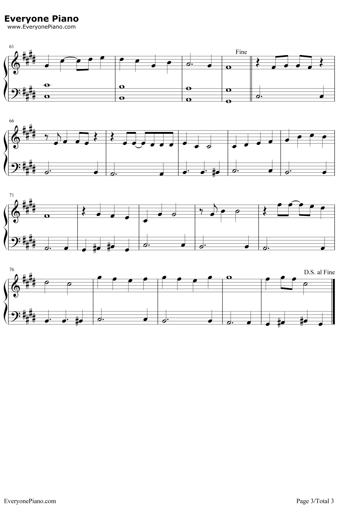 How Long钢琴谱-CharliePuth3