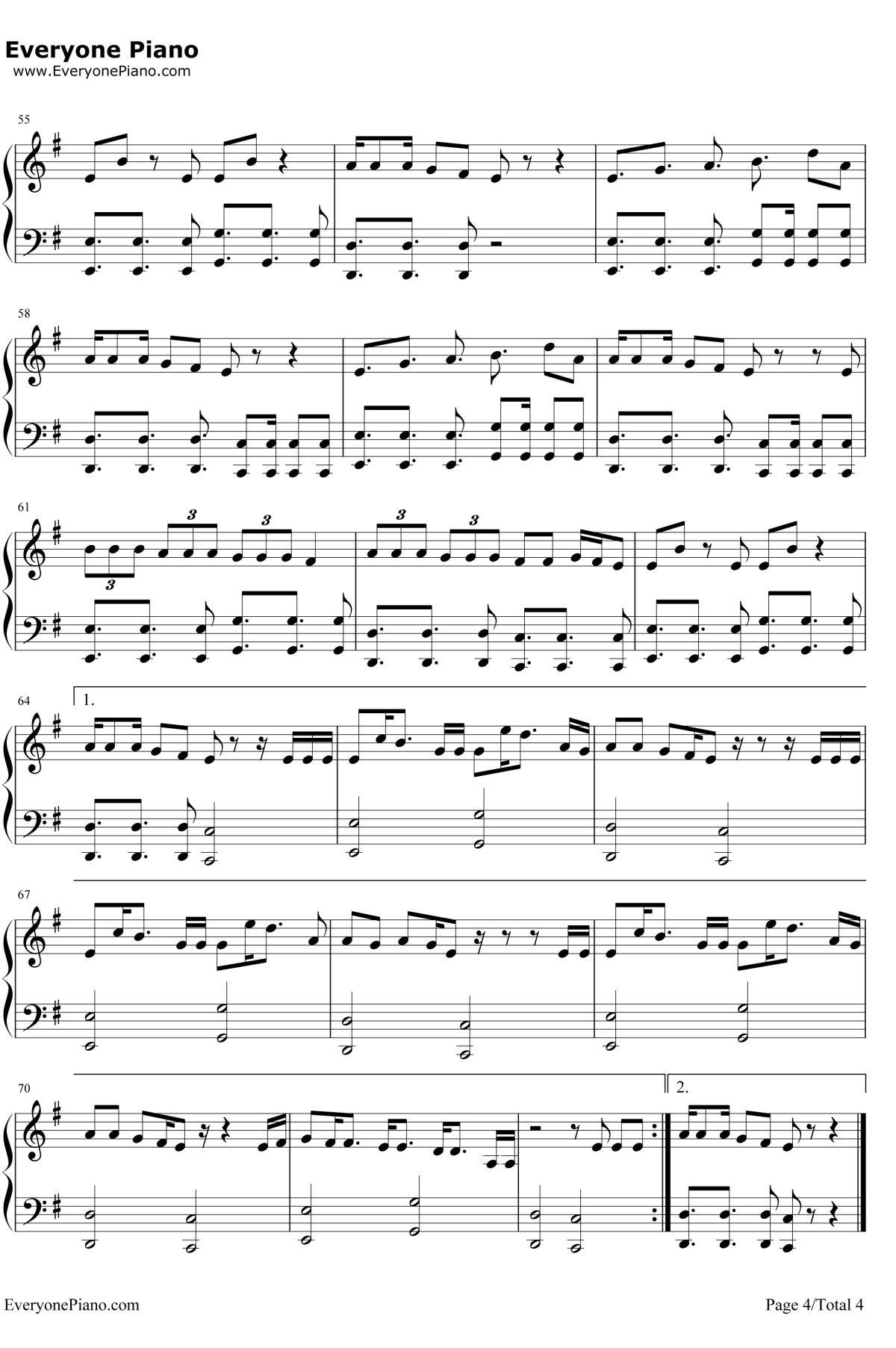 Ciao Adios钢琴谱-Anne-Marie4