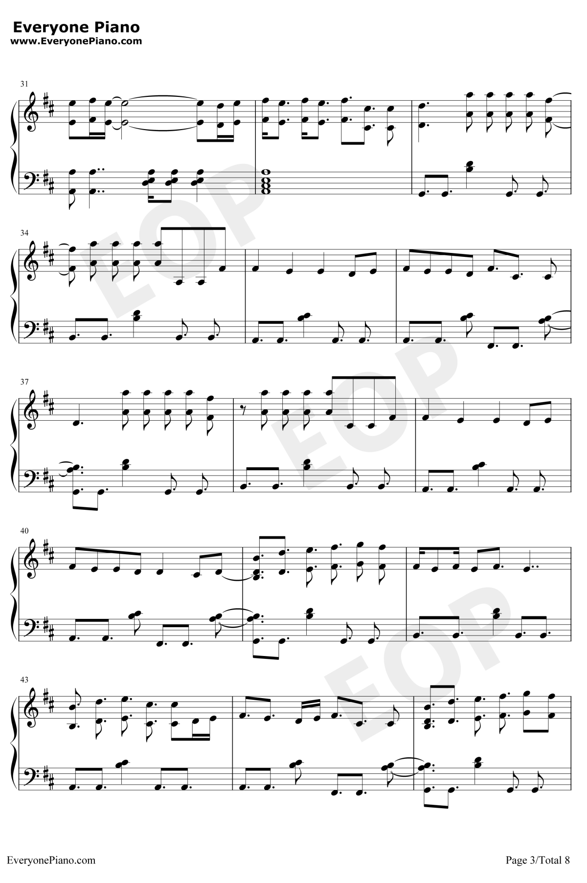 Boy With Luv钢琴谱-BTSHalsey-BTS和Halsey3