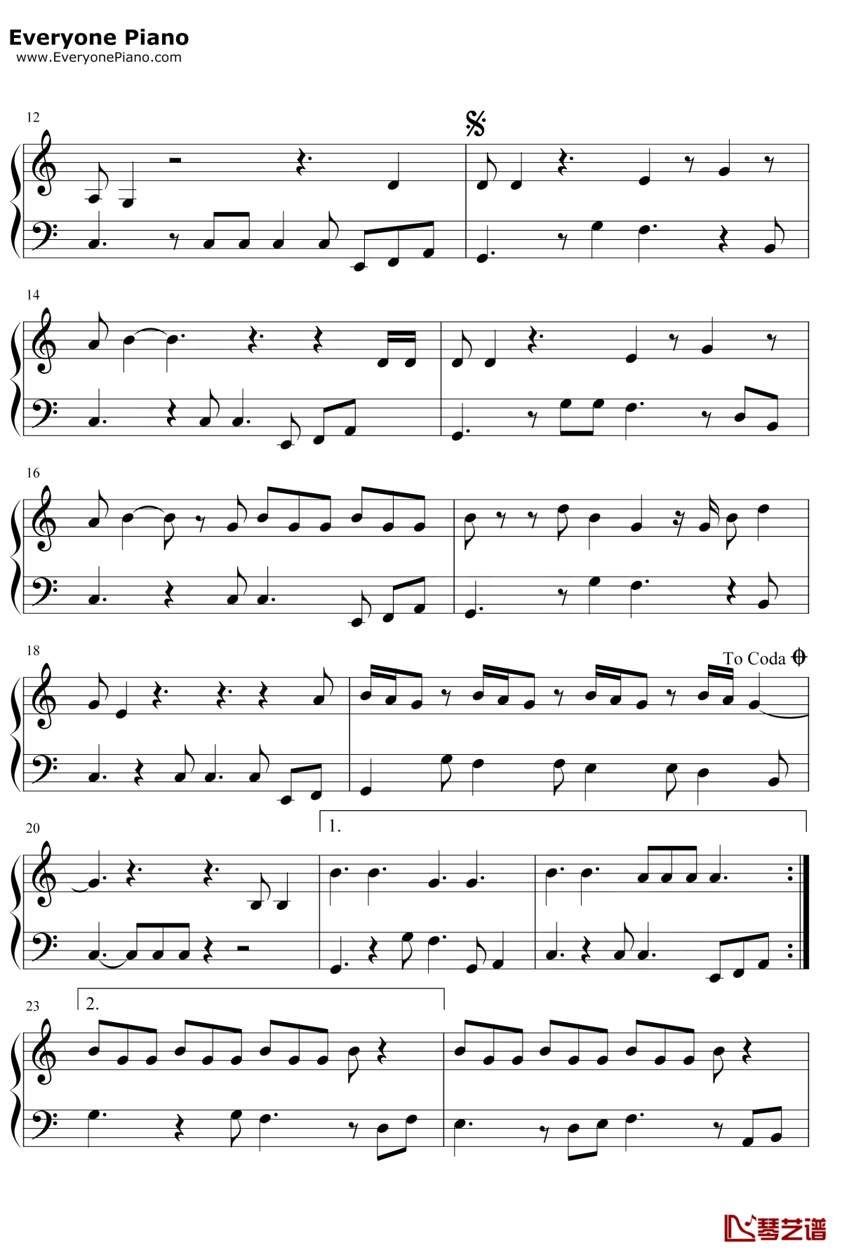 Lover钢琴谱-TaylorSwift2