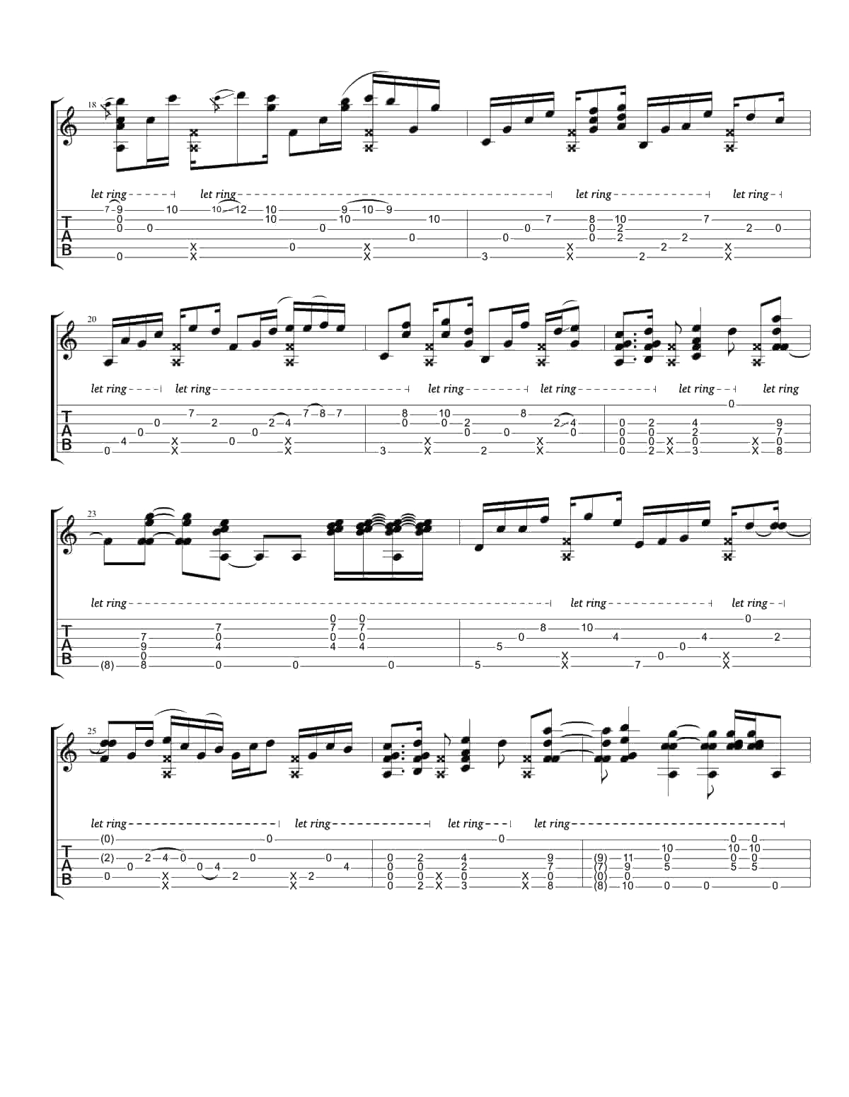 Rylynn吉他谱-Andy Mckee-世界级指弹吉他大师Andy Mckee3