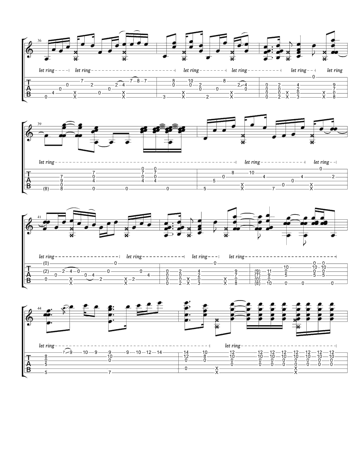 Rylynn吉他谱-Andy Mckee-世界级指弹吉他大师Andy Mckee5